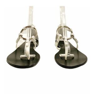 GIUSSEPE ZANOTTI SANDALS WHITE 39